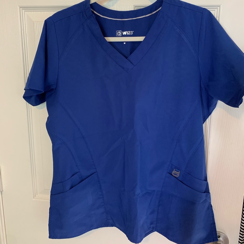 WonderWink Galaxy Blue Scrub Tops